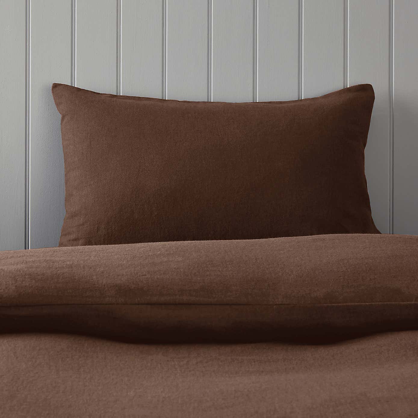 Soft & Cosy Brushed Cotton Standard Pillowcase Pair