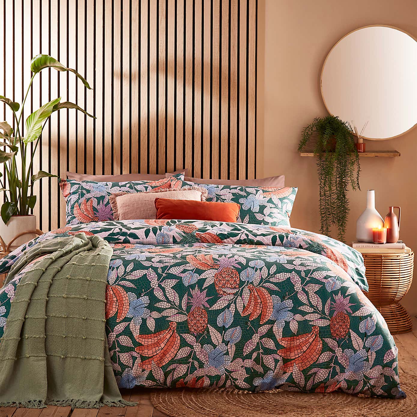 furn. Cypressa Duvet Cover & Pillowcase Set