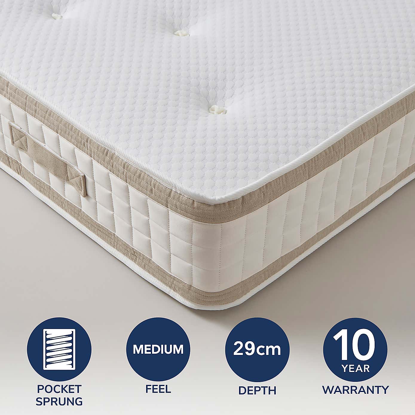 Fogarty Foam Border 1000 Pocket Mattress