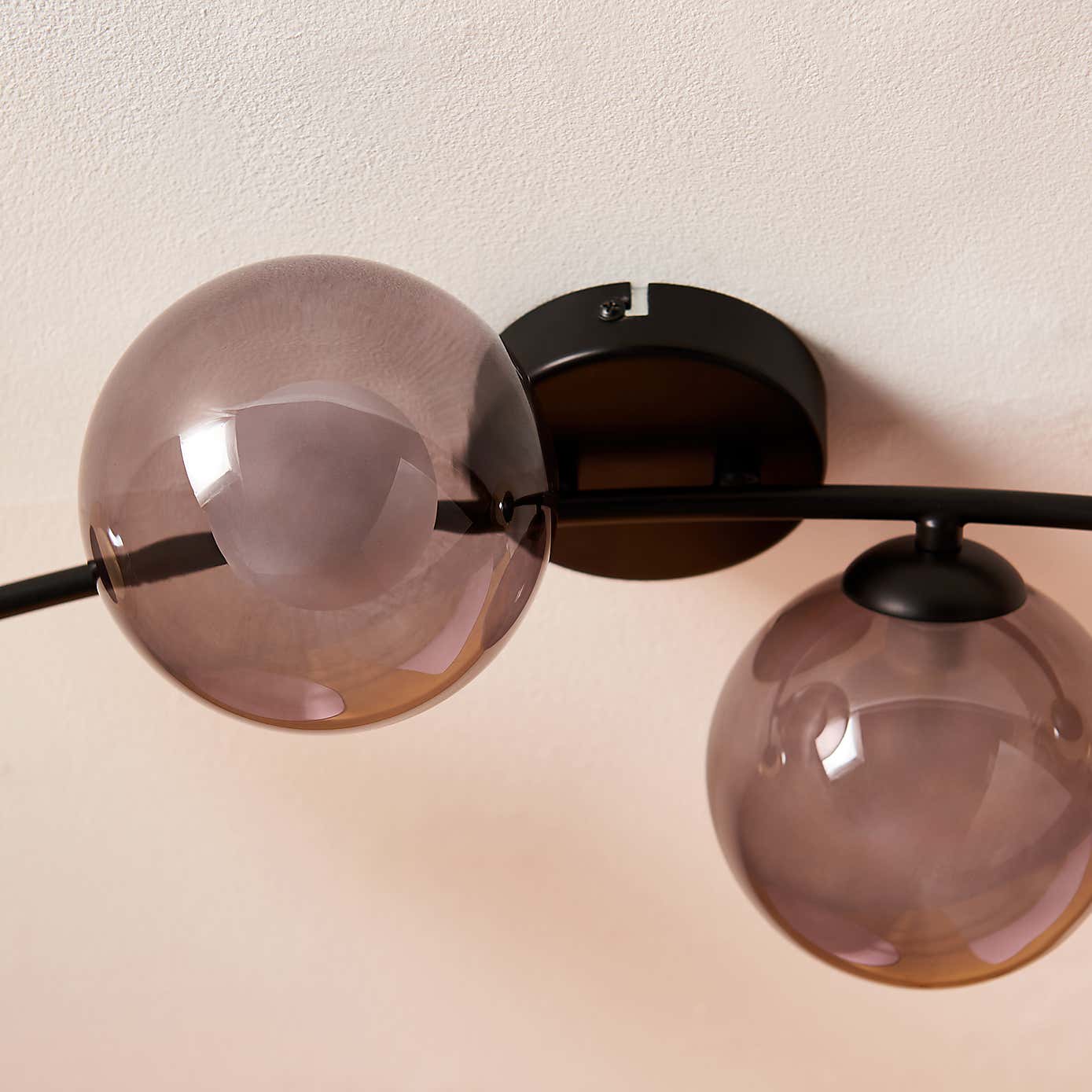 Eliza 4 Light Dimmable Semi Flush Ceiling Light