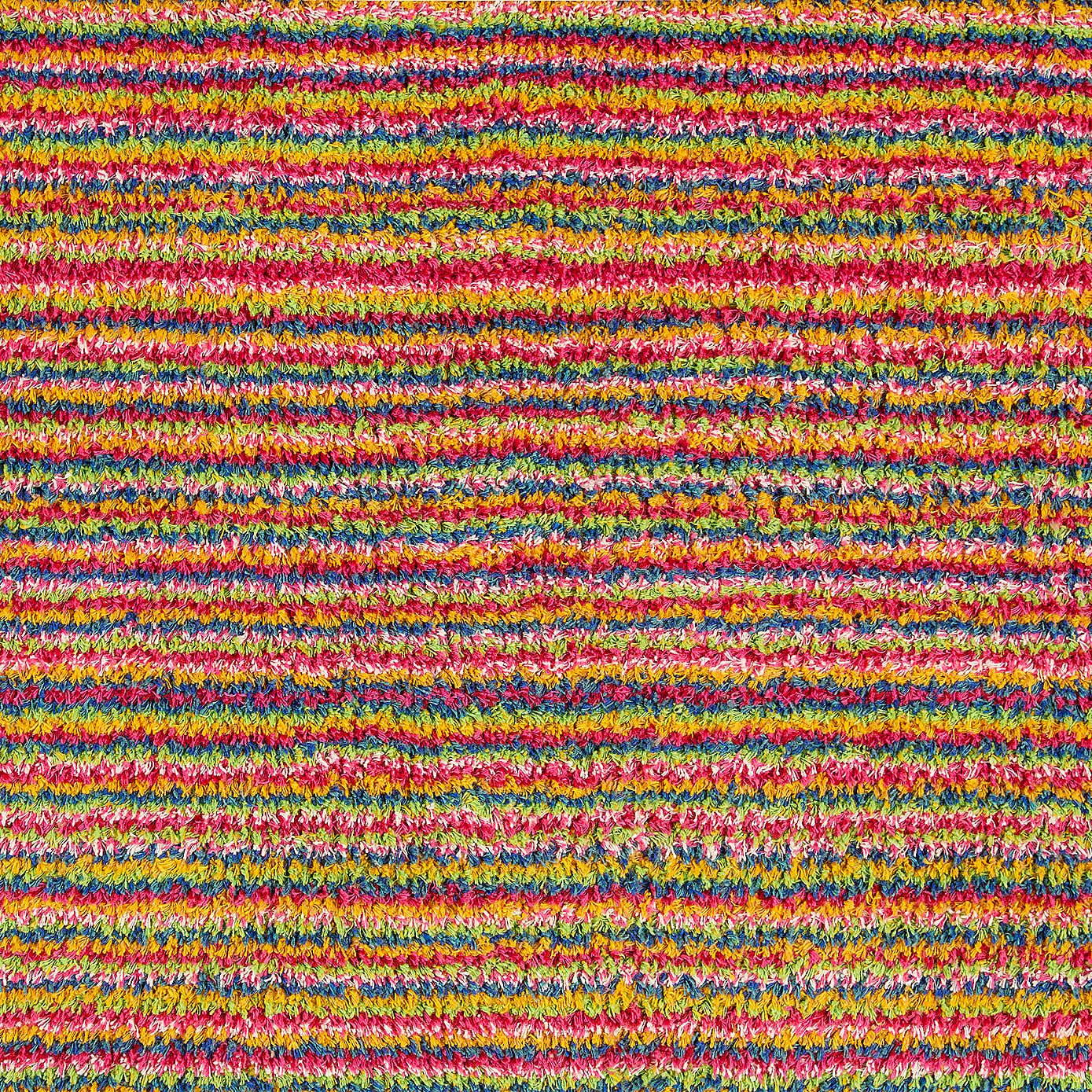 Marvel Striped Washable Cotton Utility Mat