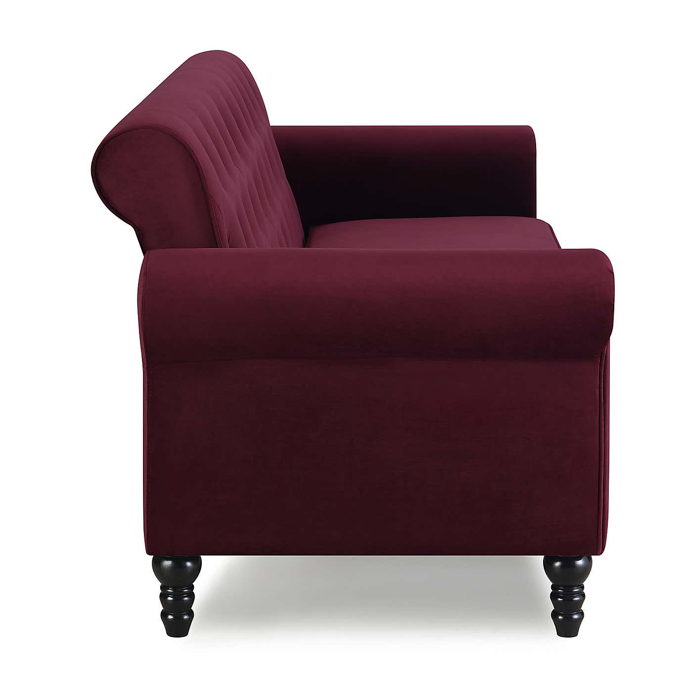 Greta Velvet 3 Seater Sofa