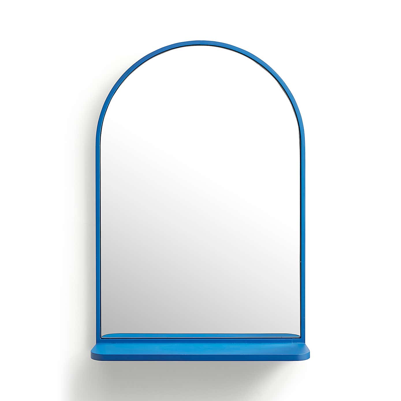 Arched Wall Mirror with Shelf
