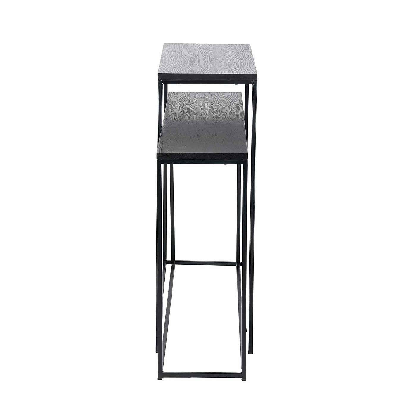 Set of 2 Mashiko Console Tables