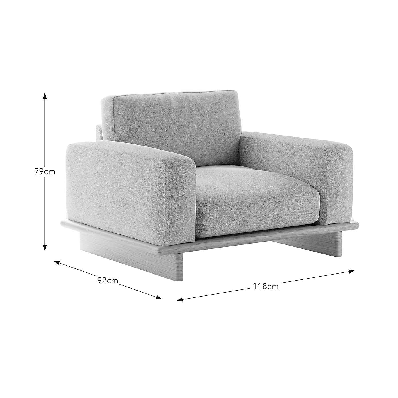 Nook Boucle Texture Snuggle Chair