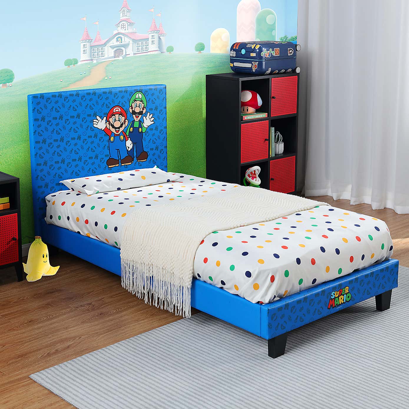 X Rocker Super Mario Bros Gaming Bed