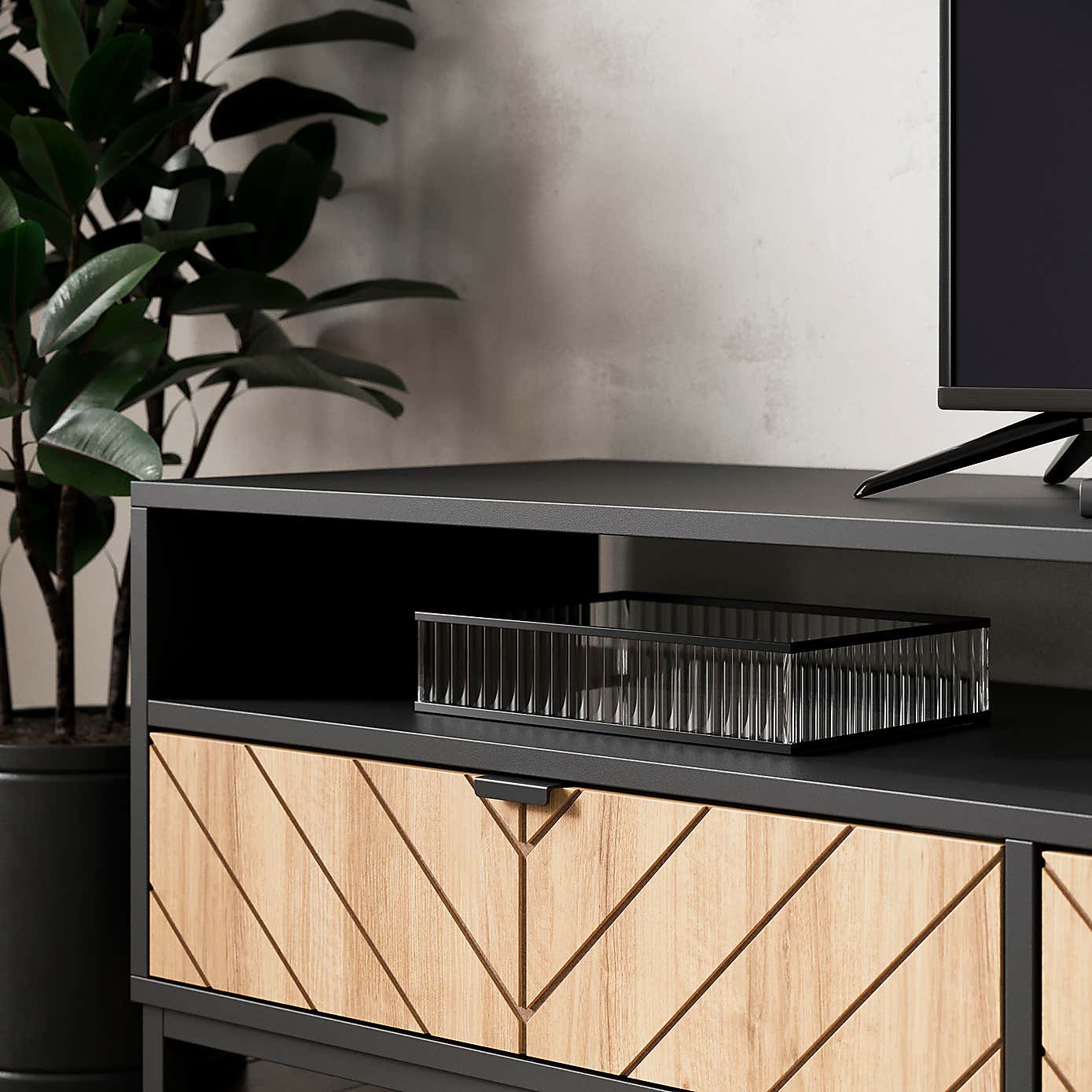 Nixon Extra Wide TV Unit for TVs up to 80"