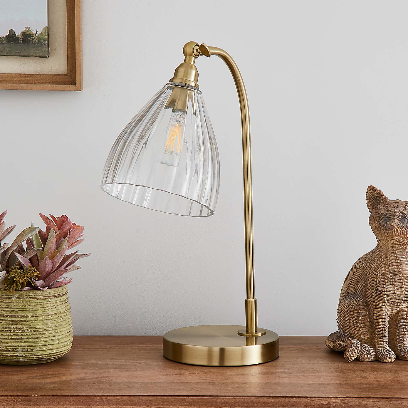 Churchgate Allexton Black Table Lamp