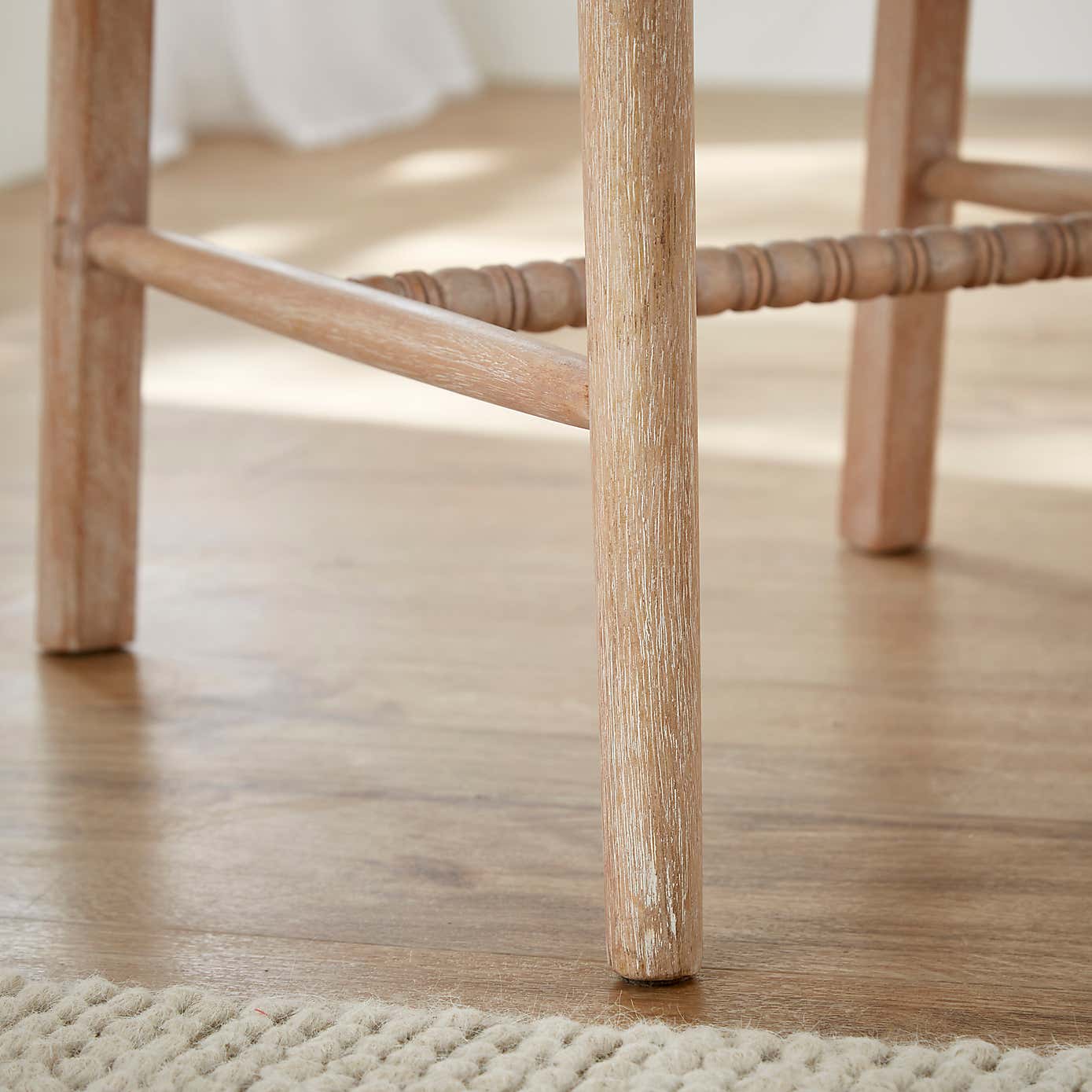 Adora Bar Stool, Mango Wood