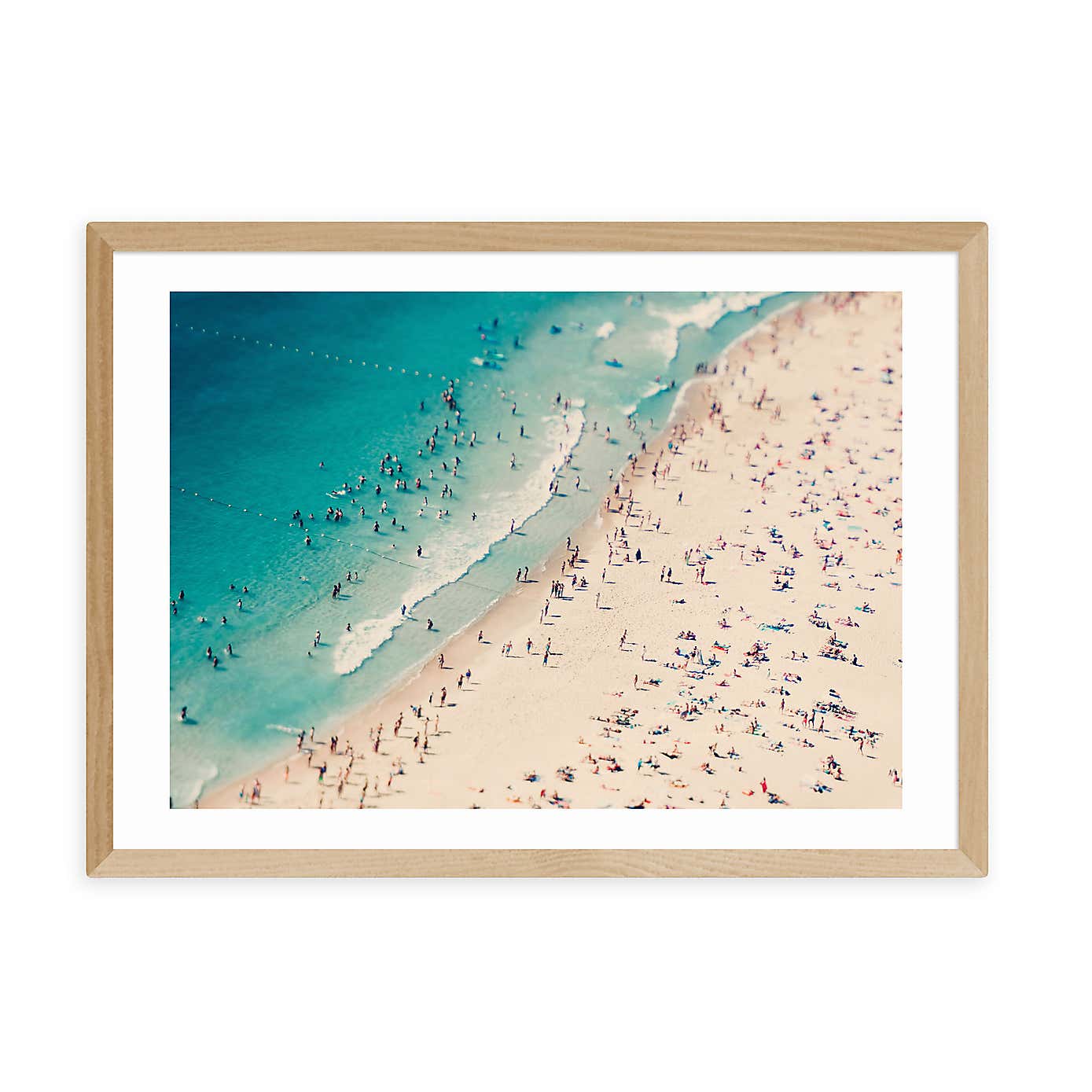 East End Prints Beach Love V Print