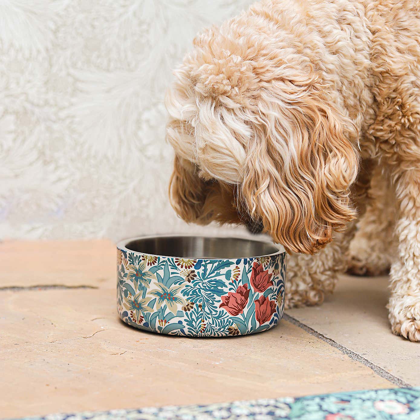 William Morris Bower Slow Feeder Pet Bowl