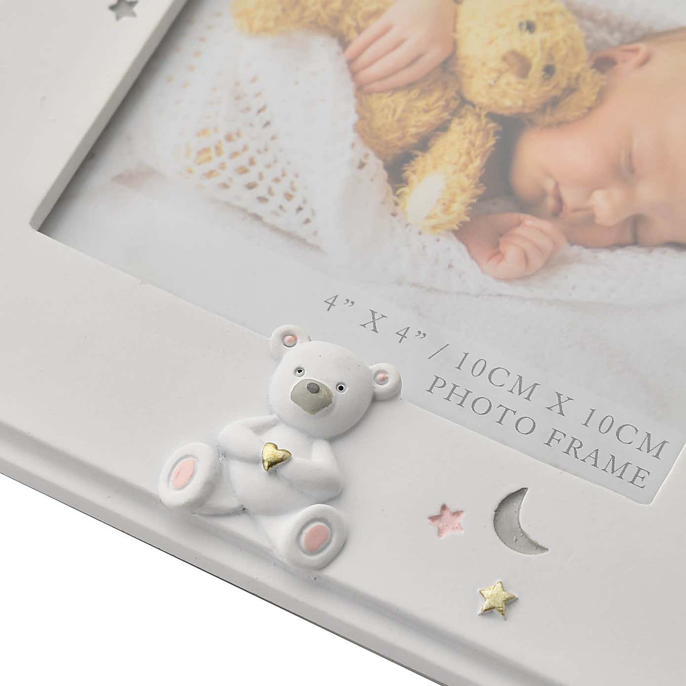 Bambino Resin Baby Girl Photo Frame