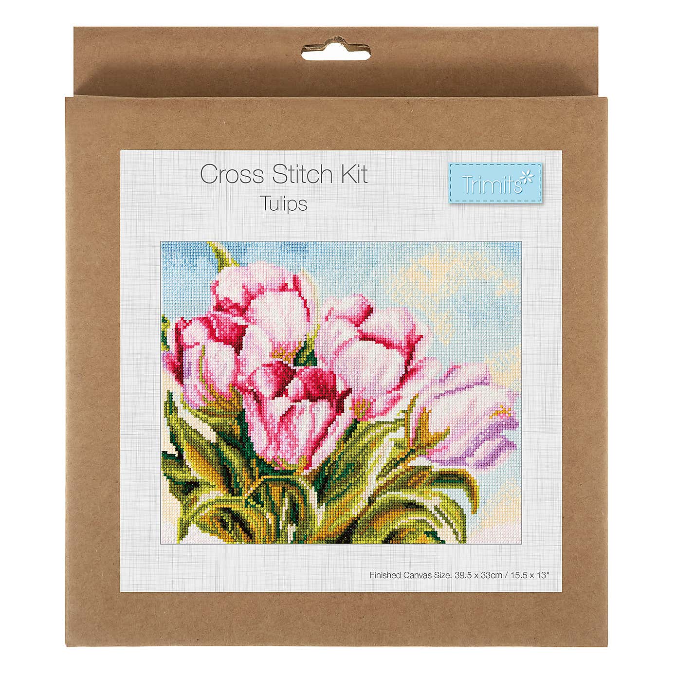 Cross Stitch Large Tulips