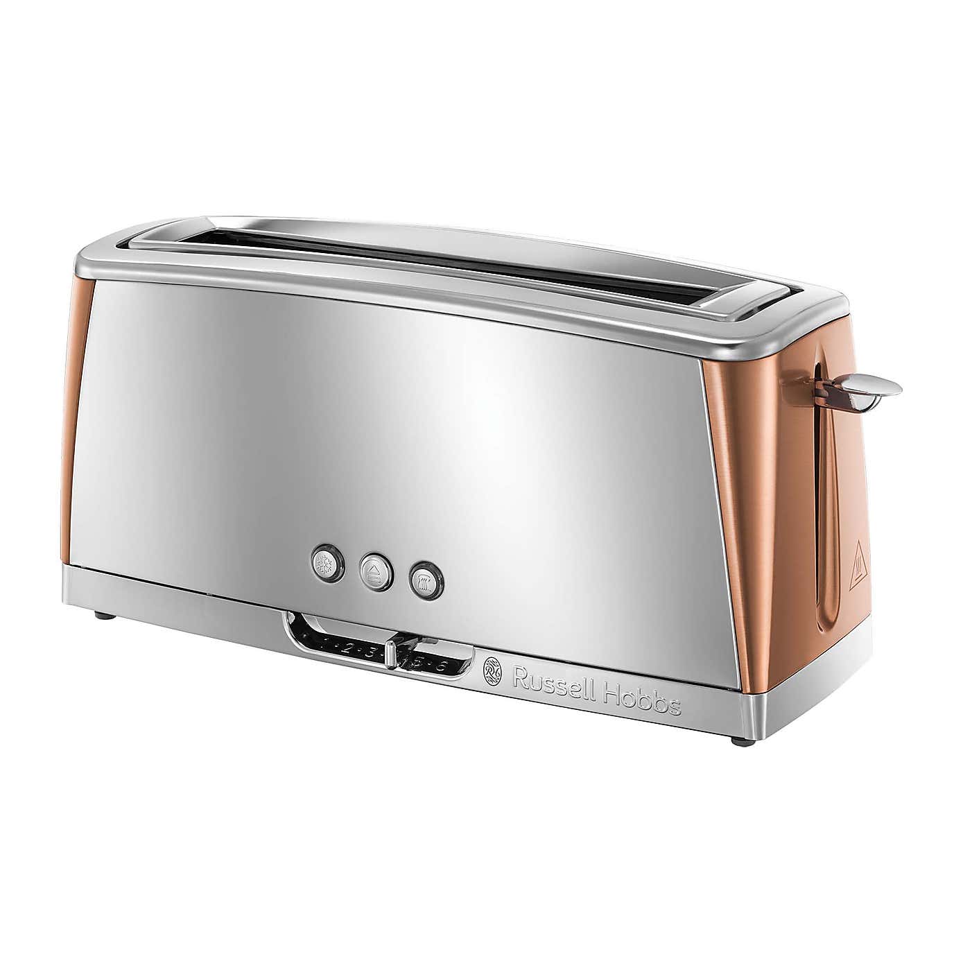 Russell Hobbs Luna 2 Slice Stainless Steel Toaster