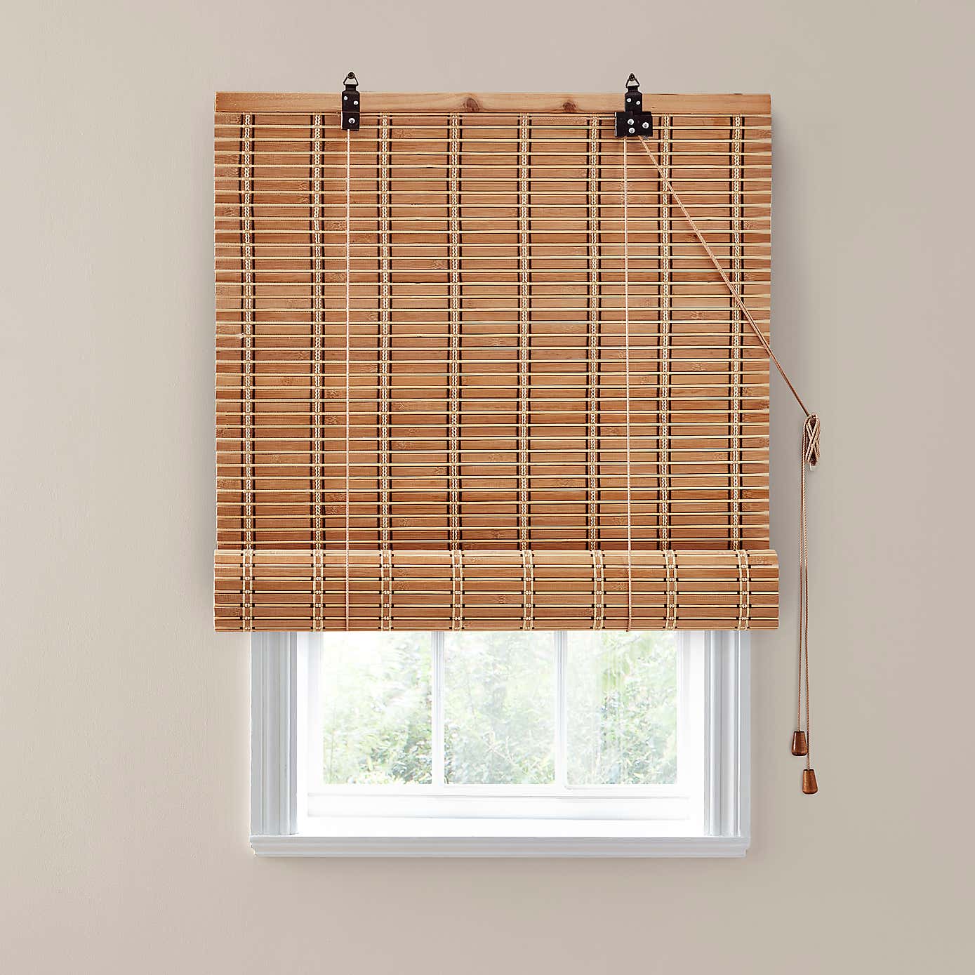Bamboo Stripe Roller Blind