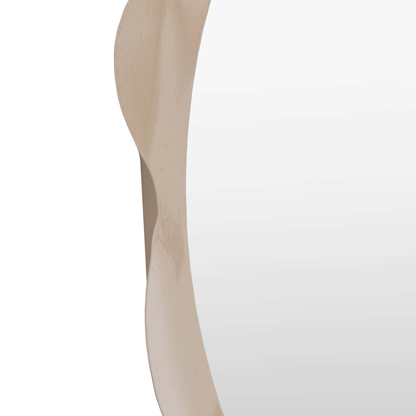 Circe Flower Round Wall Mirror