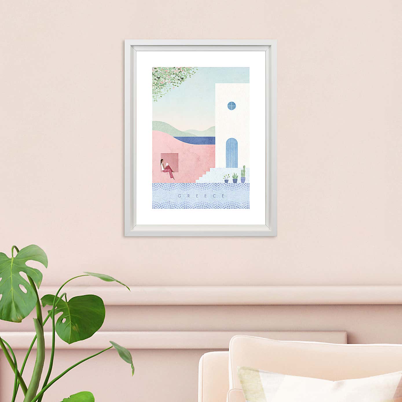 The Art Group Greece Framed Print