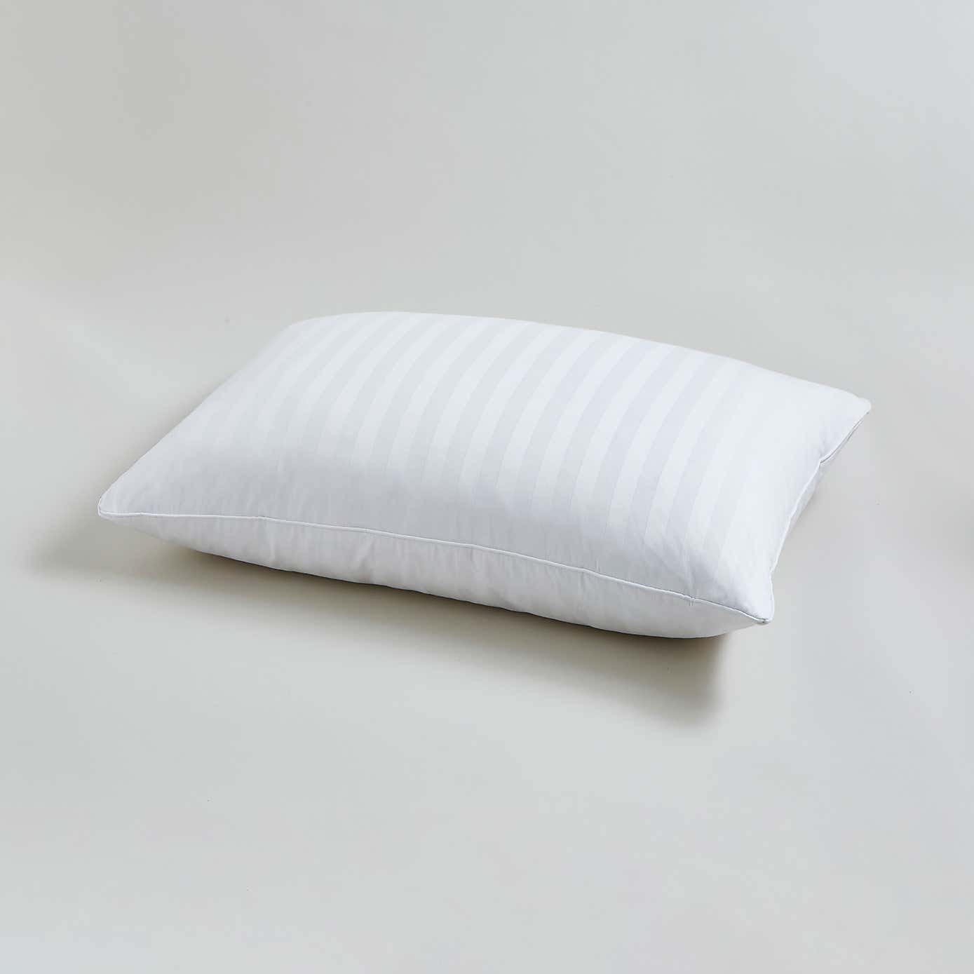 Hotel Luxury Cotton Duck Feather and Down Firm-Support Pillow