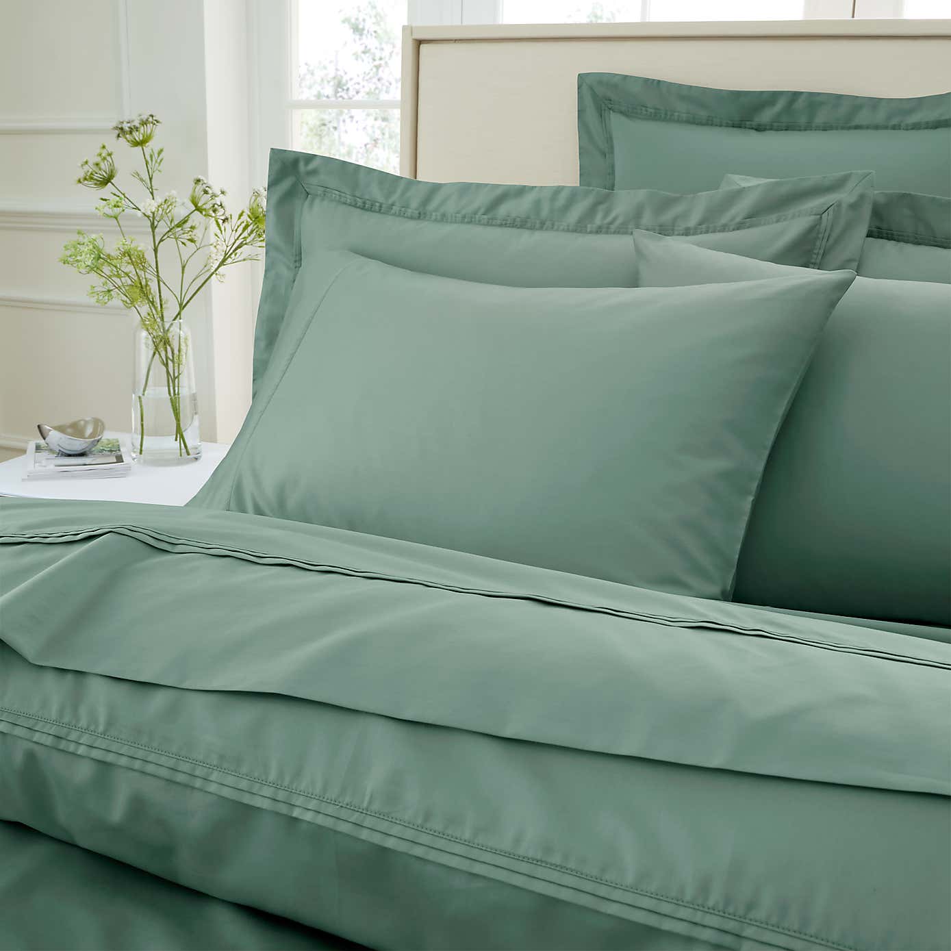 Dorma 500 Thread Count 100% Cotton Sateen Duvet Cover