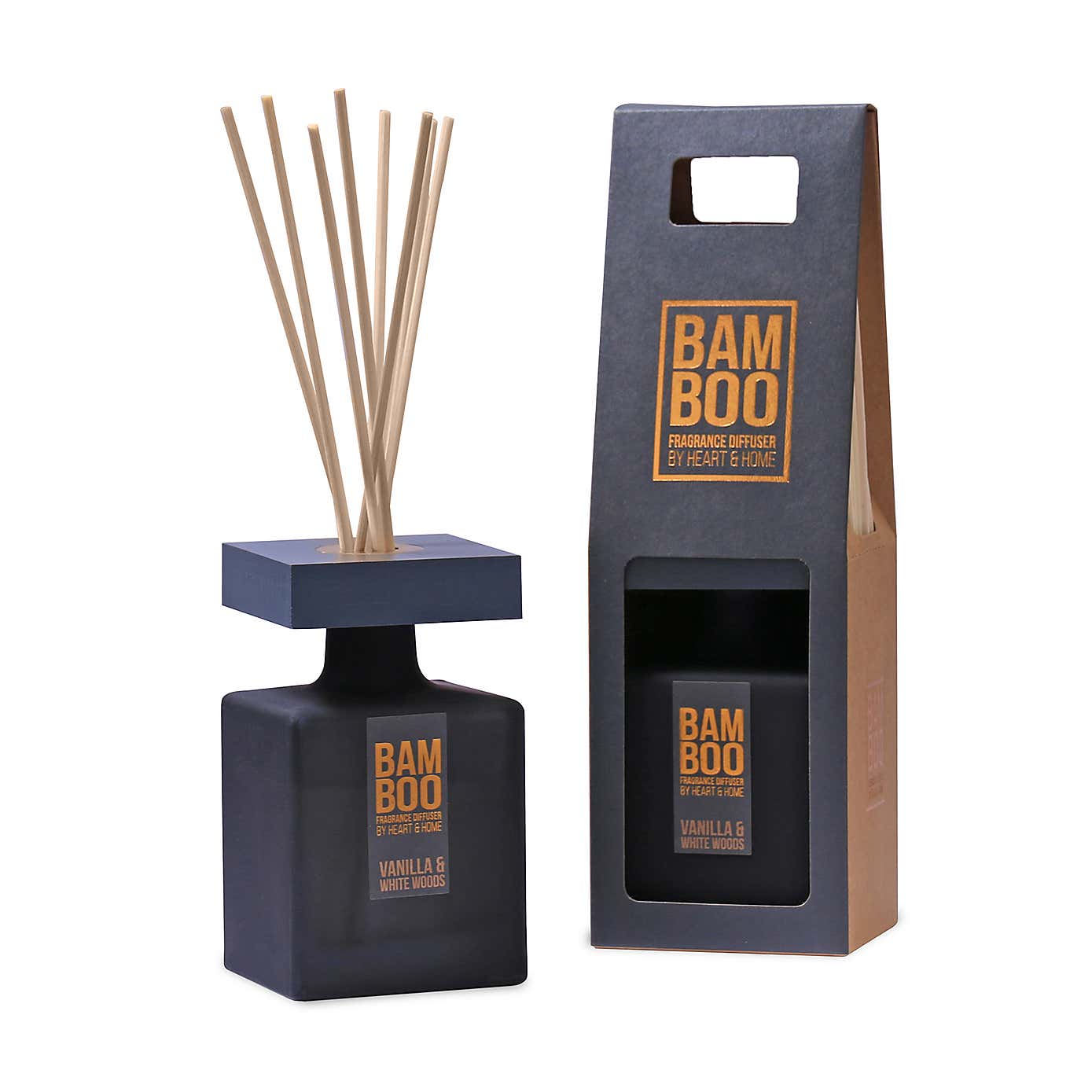 Bamboo Vanilla & White Woods Diffuser