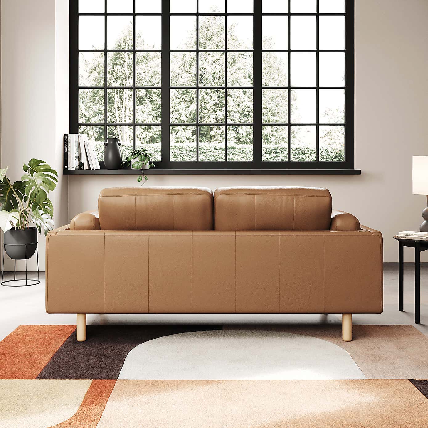 Newton Classic Leather 2 Seater Sofa