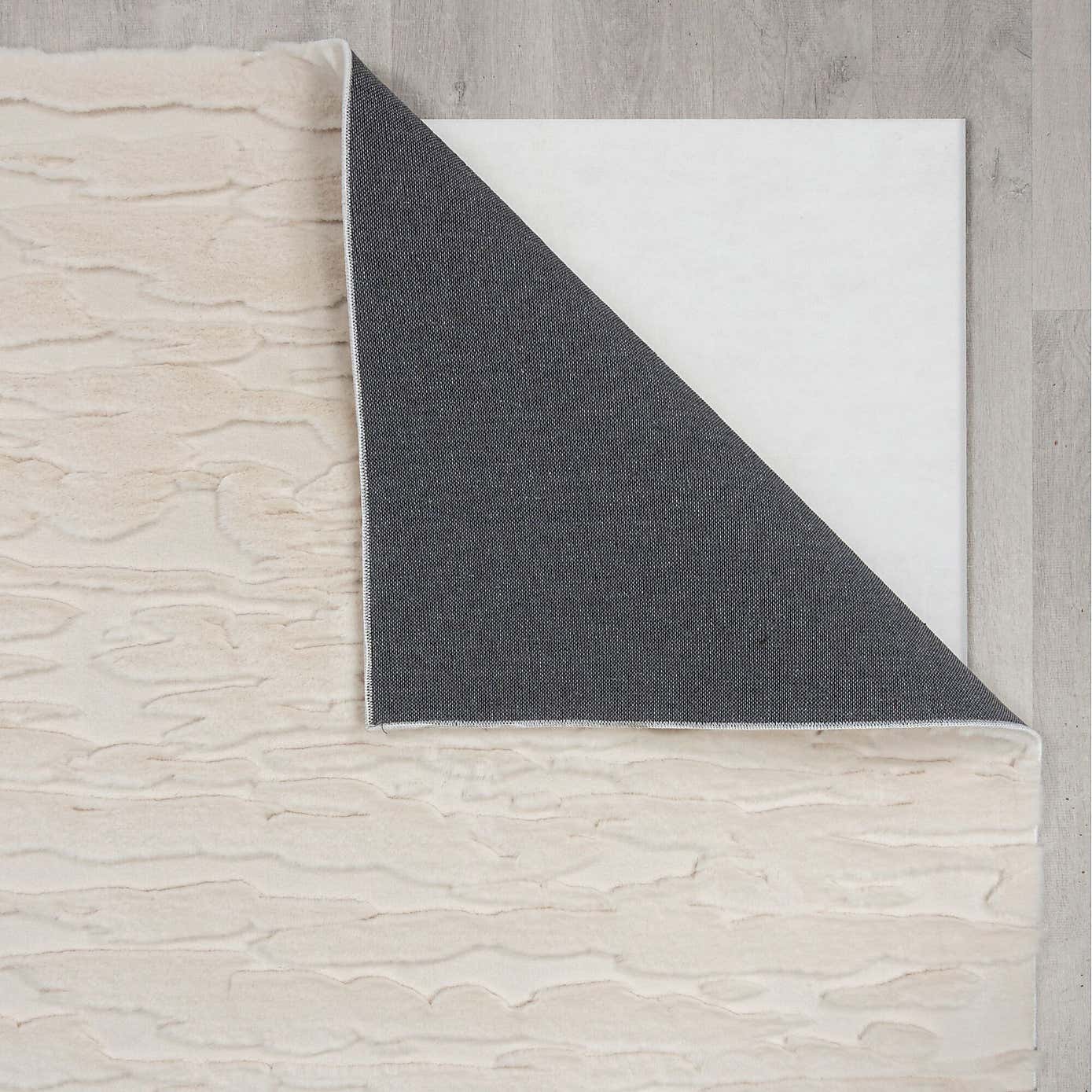 Adina Faux Fur Abstract Luxe Rug