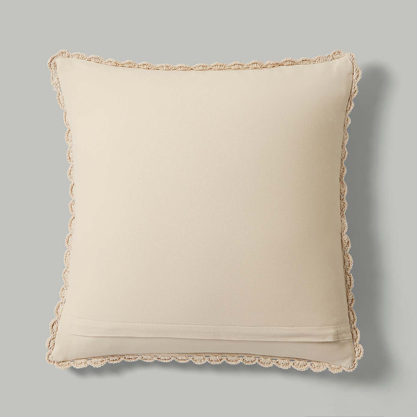 Matalasse Block Print Cotton Square Cushion Cover