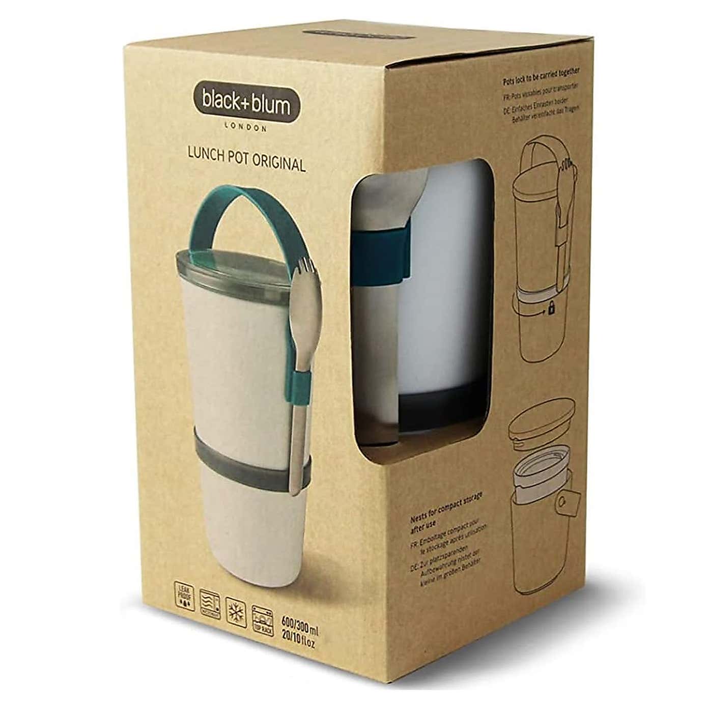 Black and Blum Lunch Pot Original Ocean