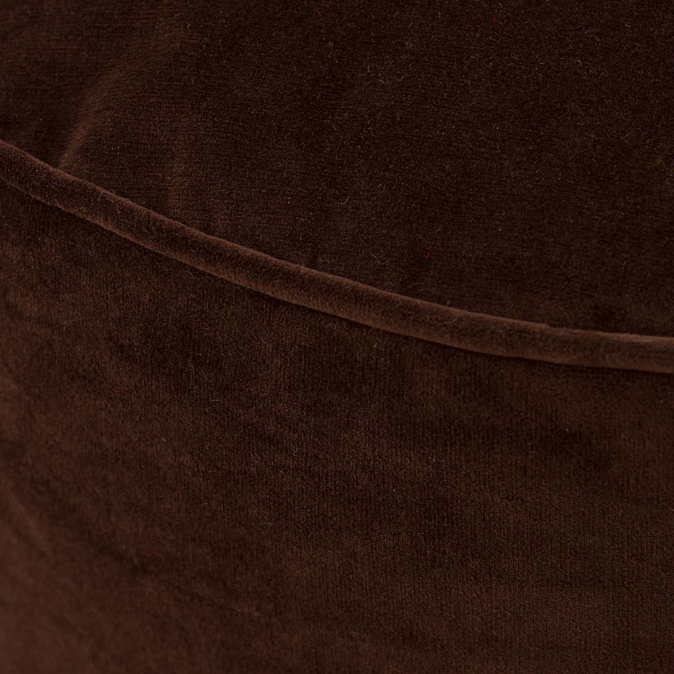 Eliza Velvet Old Gold Pouffe