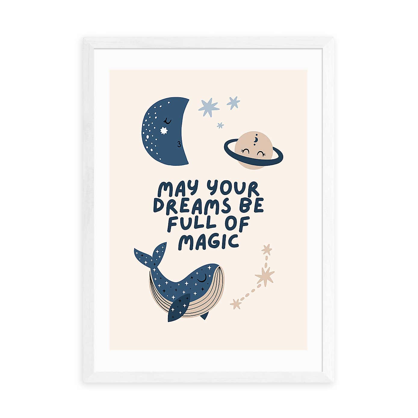 East End Prints May Your Dreams Be Full Of Magic Print