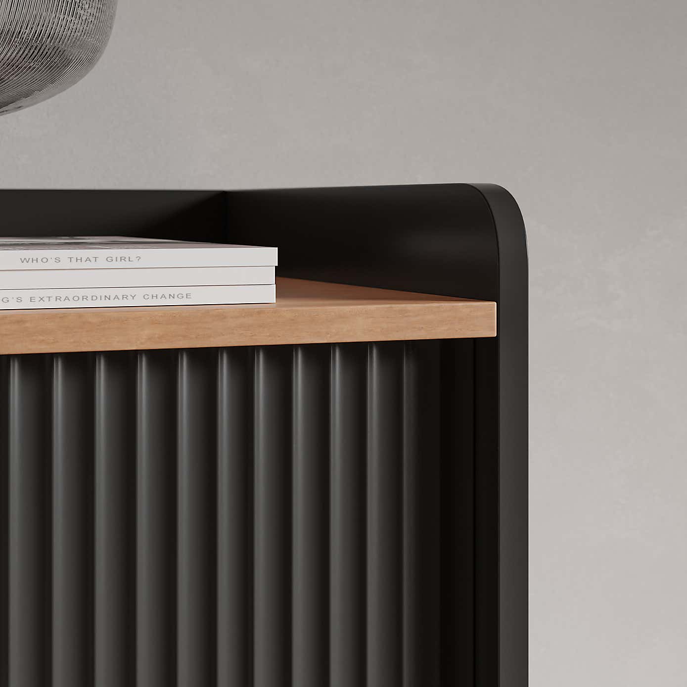 Georgi Small Sideboard Black