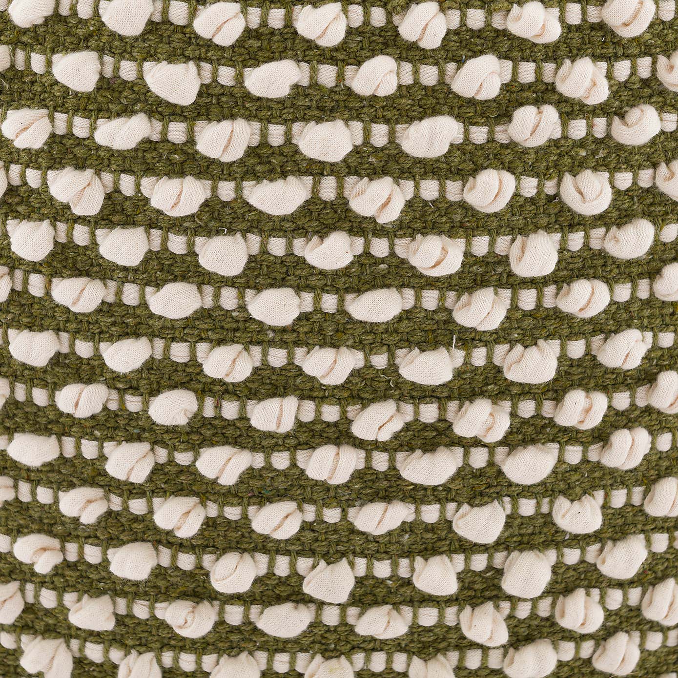 Jersey Bobble Round Pouffe