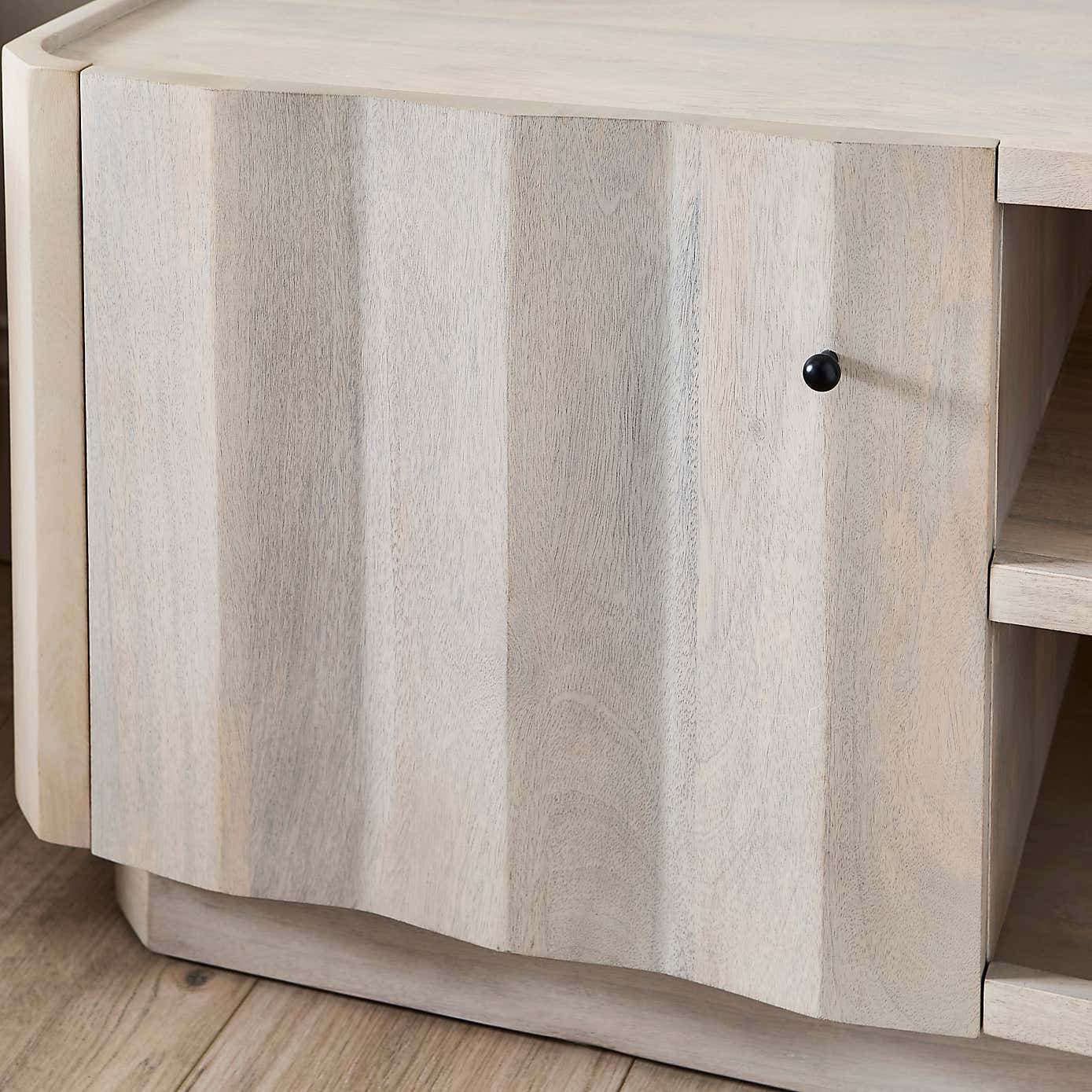 Willa Small TV Unit for TVs up to 50", Mango Wood