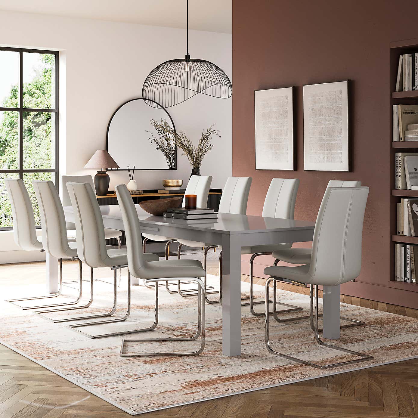Harlington 8-10 Seater Extendable Dining Table