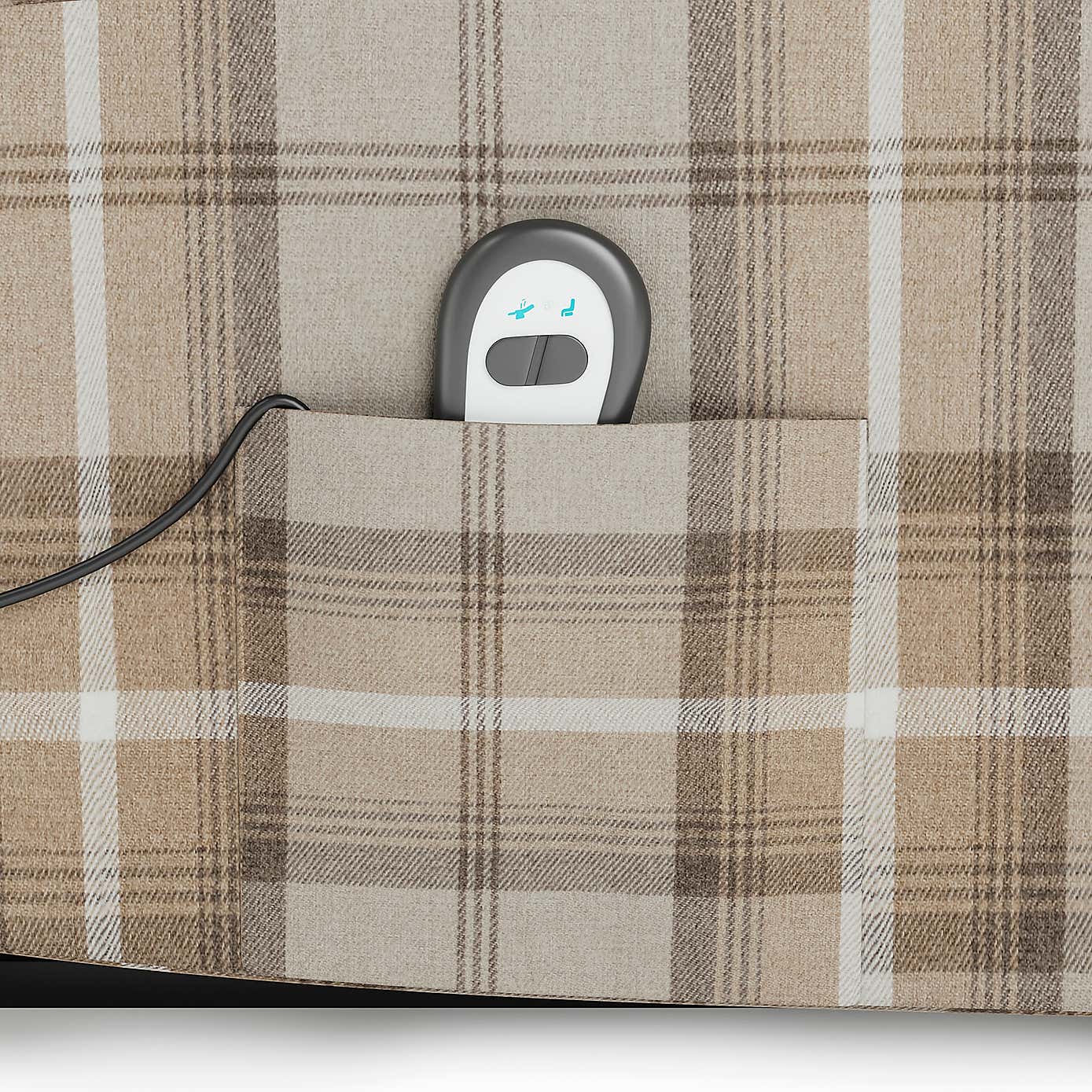 Edith Check Rise and Recline Chair