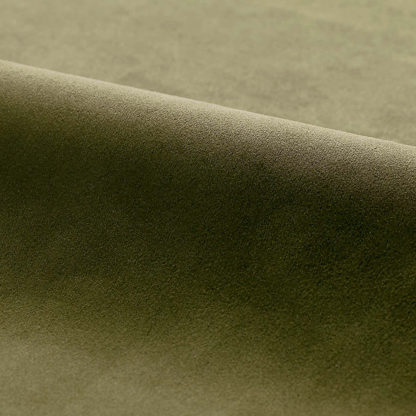 Full Circle Austin Luxury Velvet 4 Seater Sofa, Olive