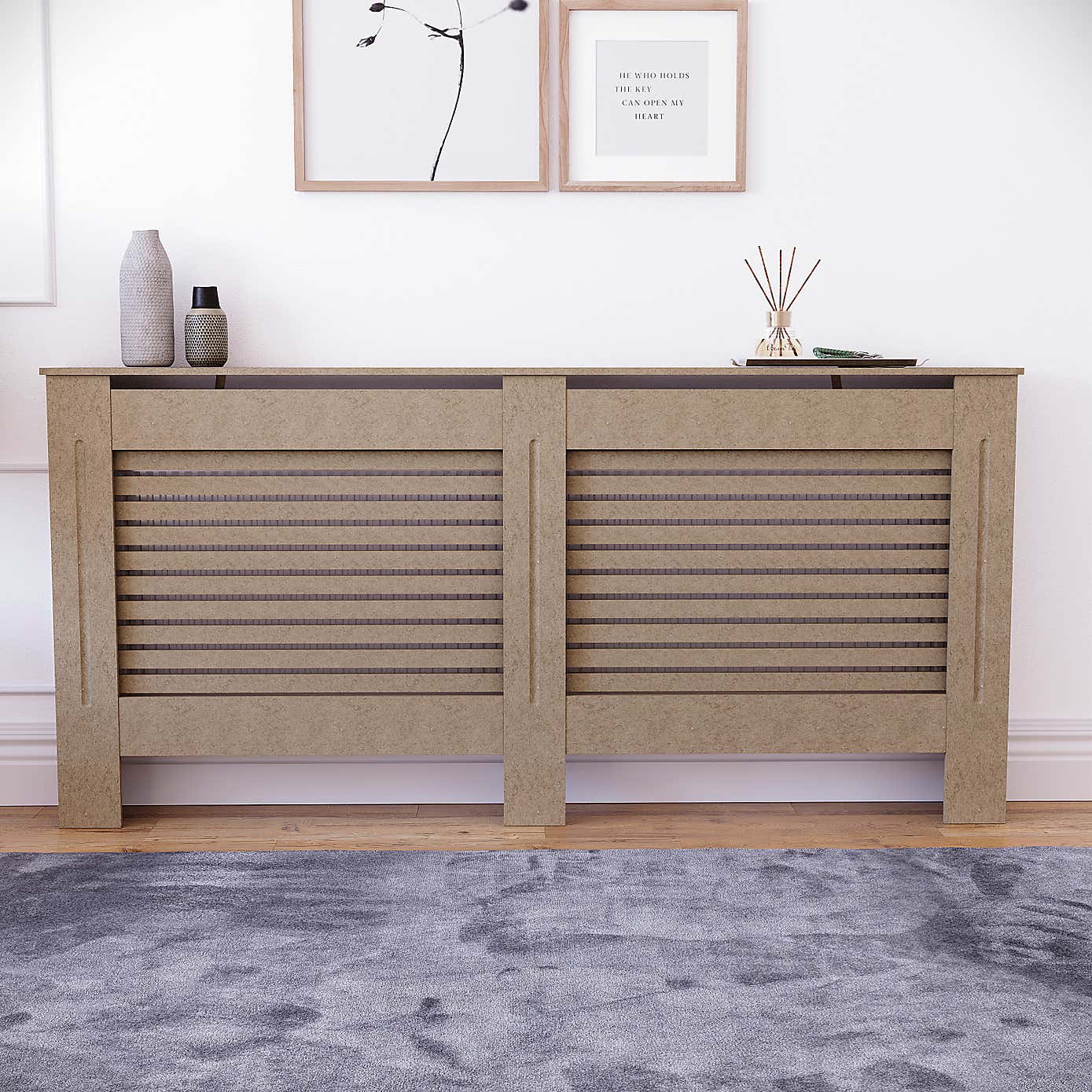 Vida Designs Paint your Own Milton Extra Large Radiator Cover