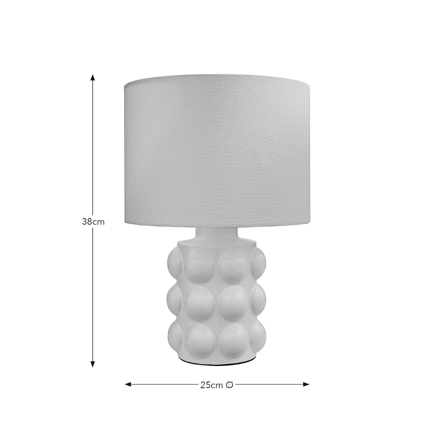 Bobble Retro Ceramic Table Lamp