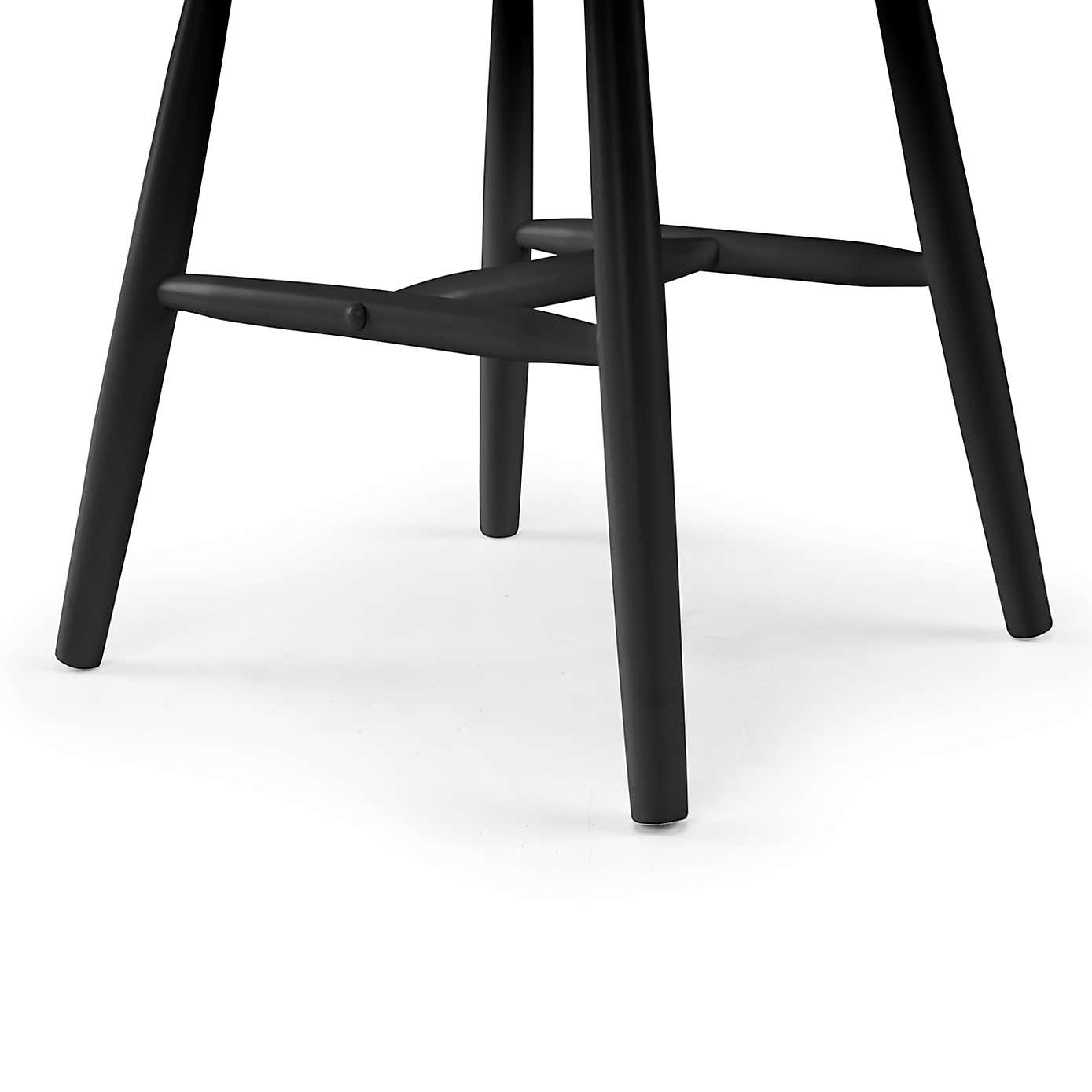 Modena Set Of 2 Dining Chairs, Rubberwood