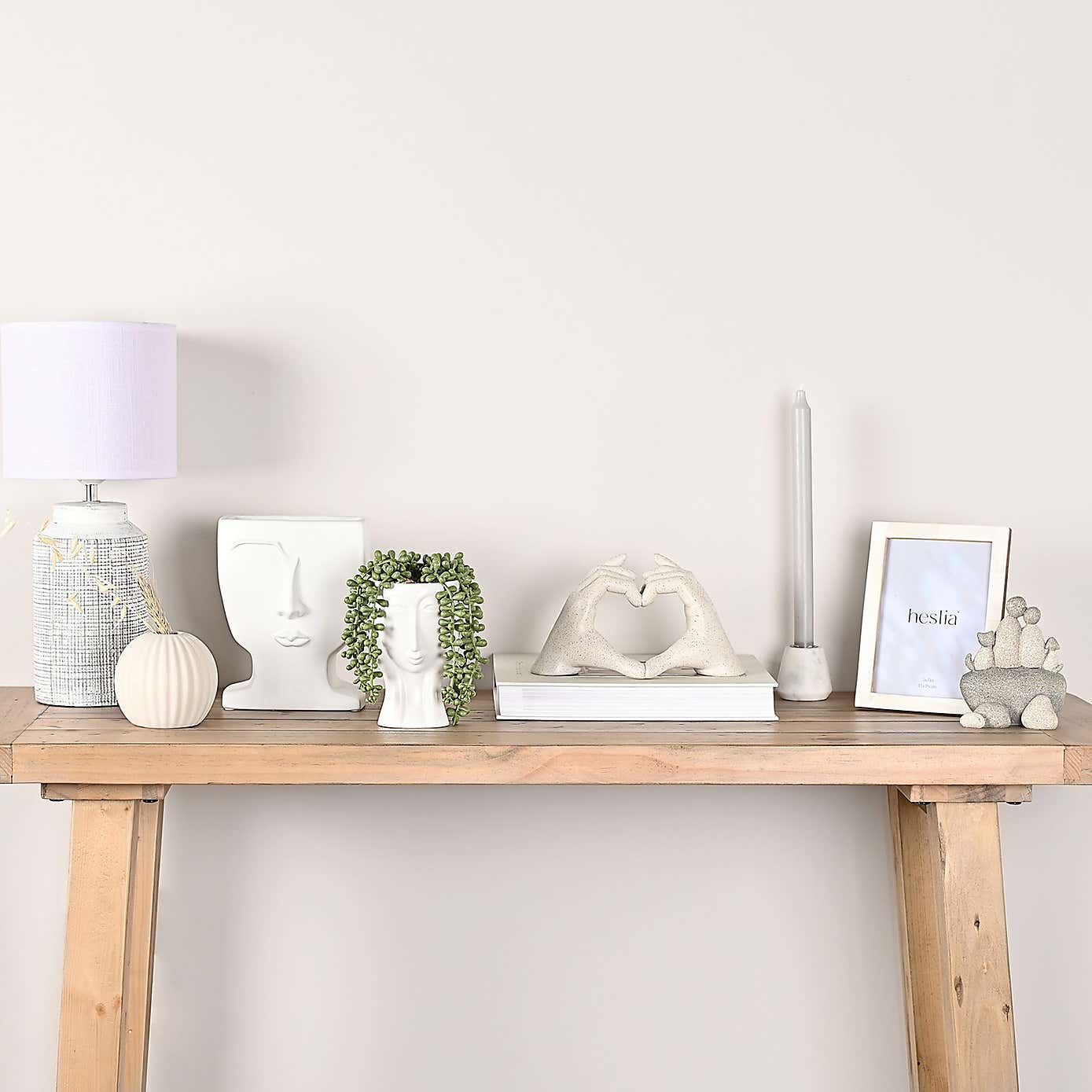 Hestia Face Ceramic Vase