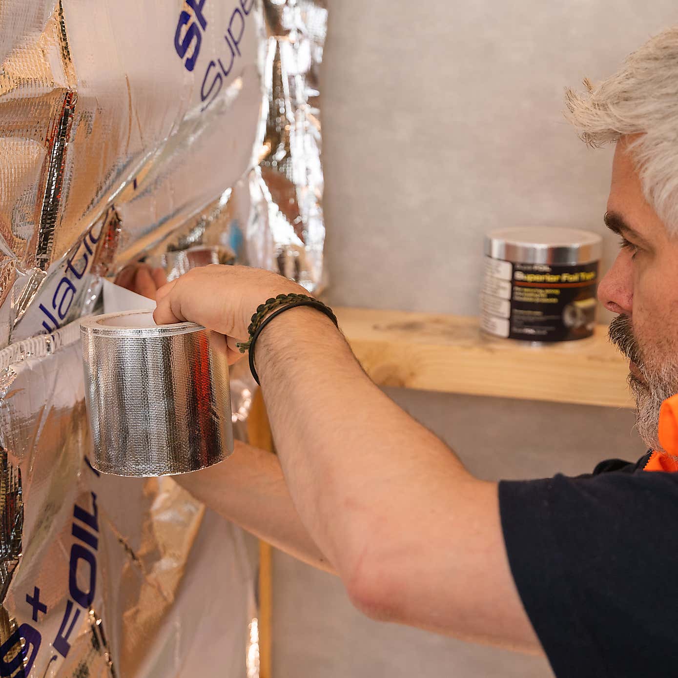 SuperFOIL Superior Foil Tape, 100m x 20m