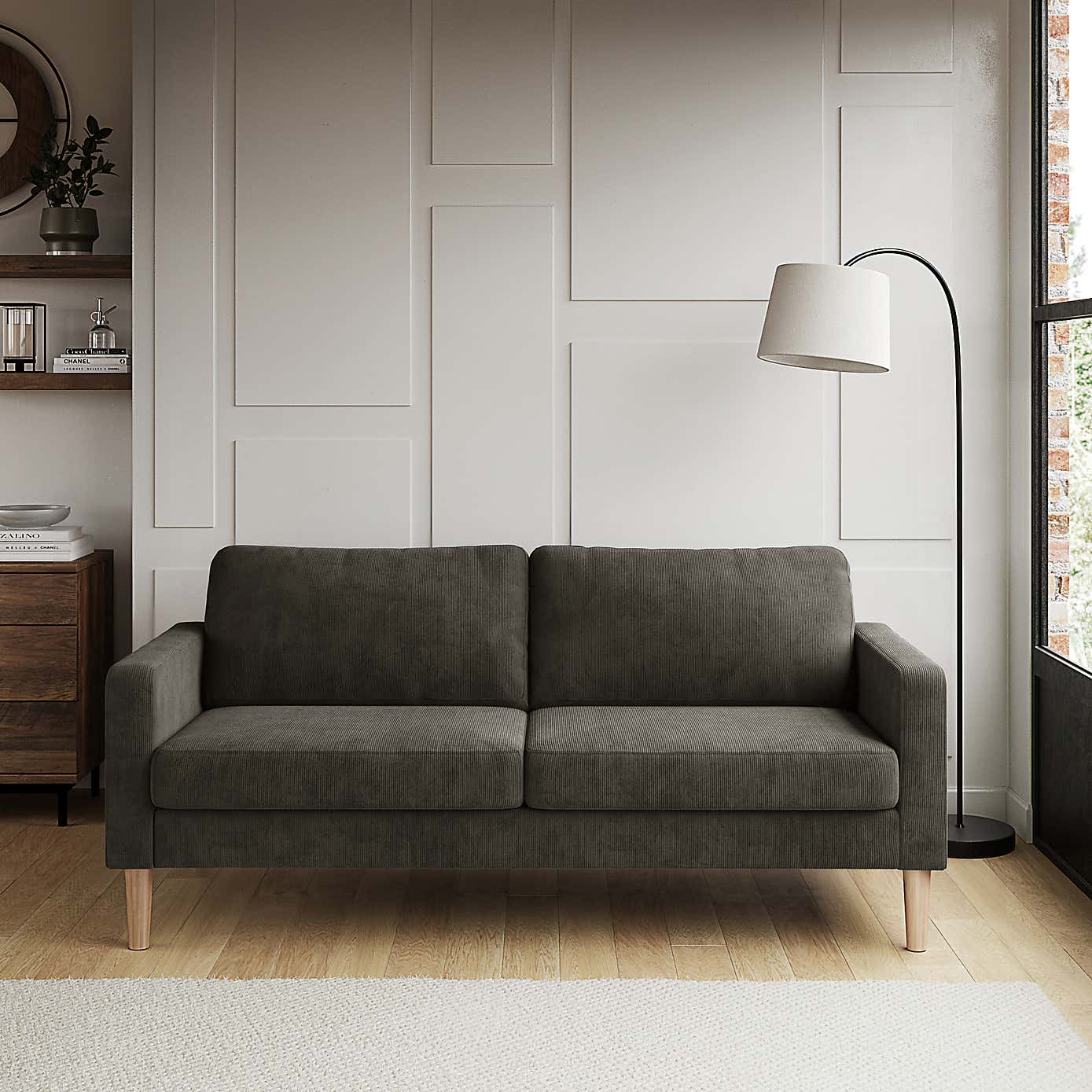 Jacob Cord 3 Seater Sofa