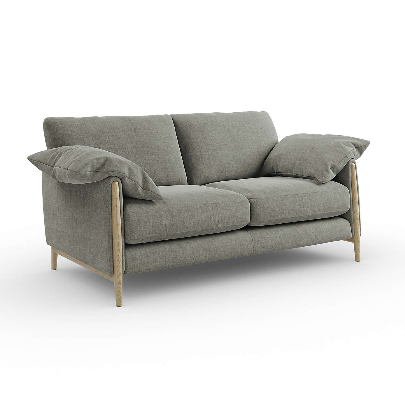 Hector Tonal Plush Chenille 3 Seater Sofa