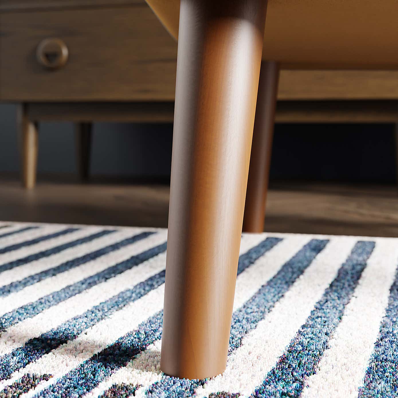 Sven Velvet Modern Wing Chair