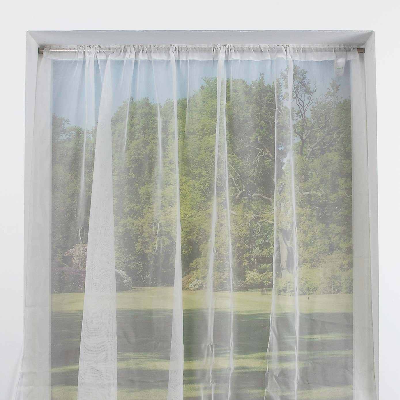 Satin Silver Extendable Tension Rod