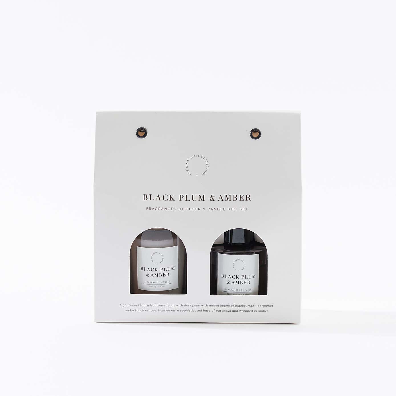 Plum & Patchouli Candle and Diffuser Gift Set