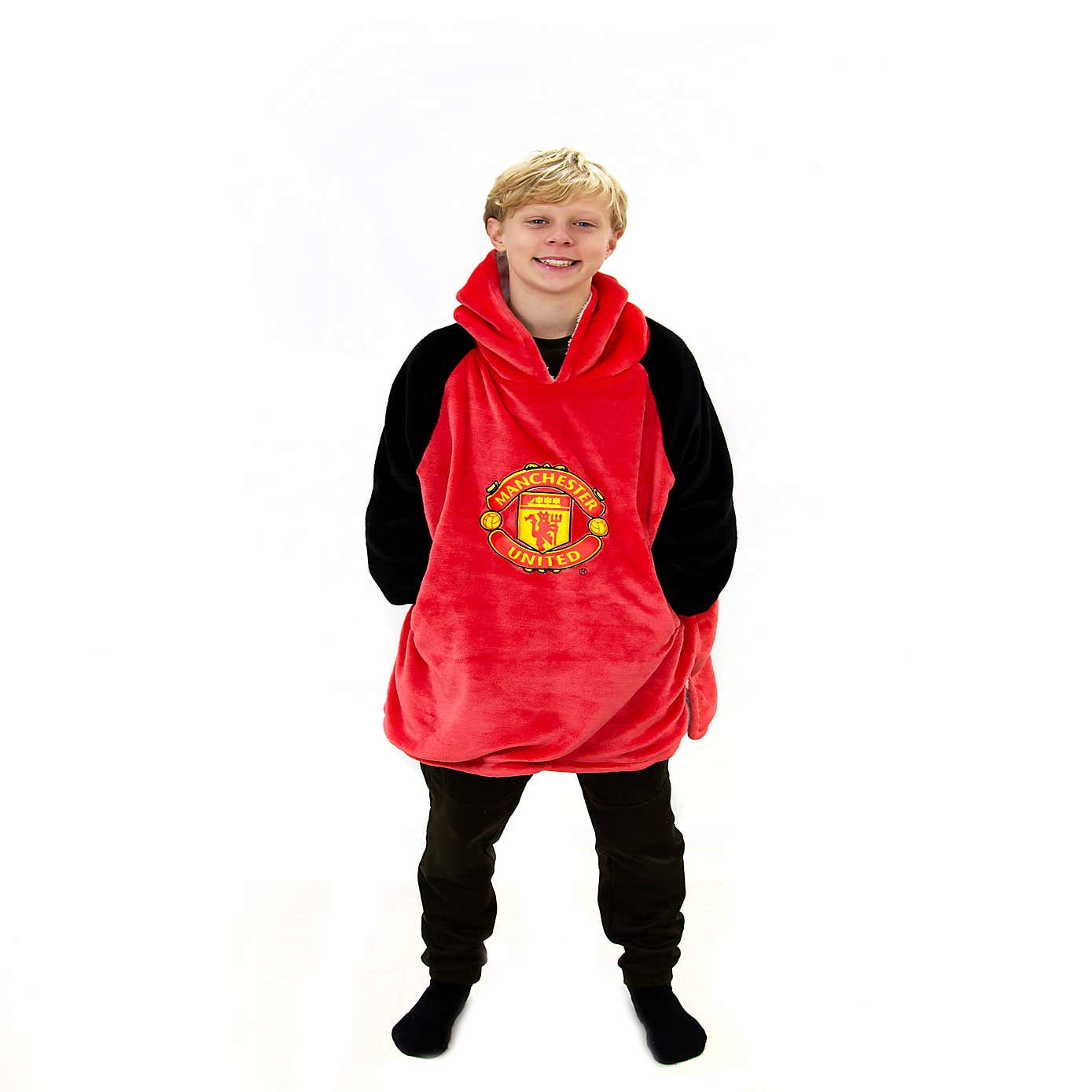 Manchester United Hugzee Blanket Hoodie