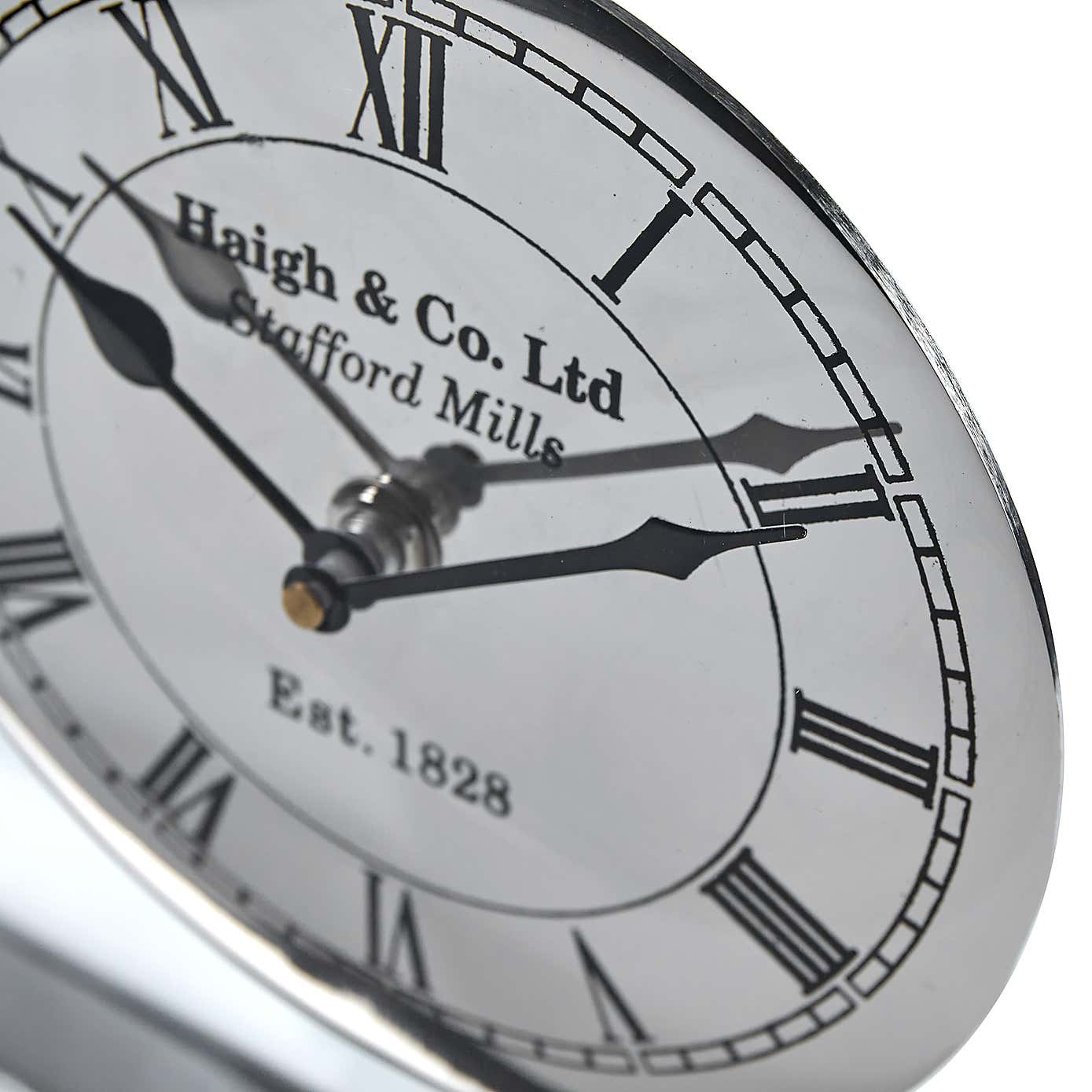 Square Framed Mantel Clock