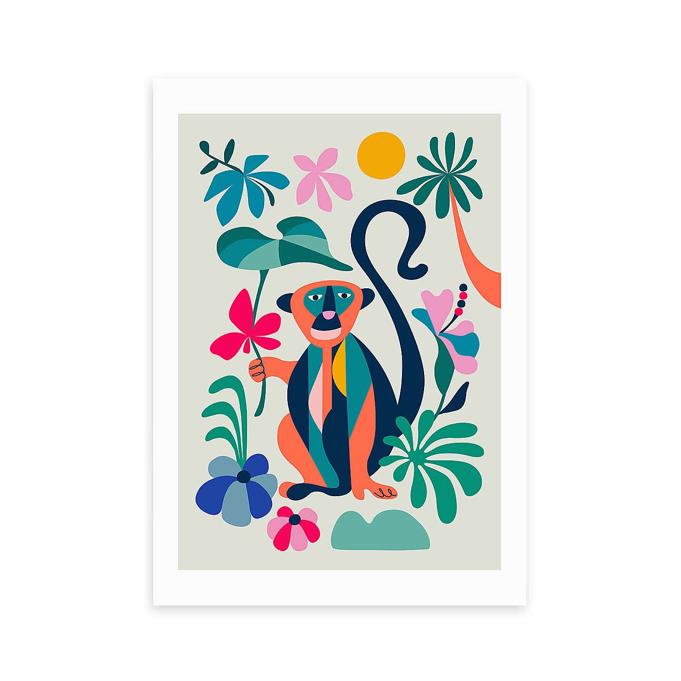 East End Prints Monkey Print