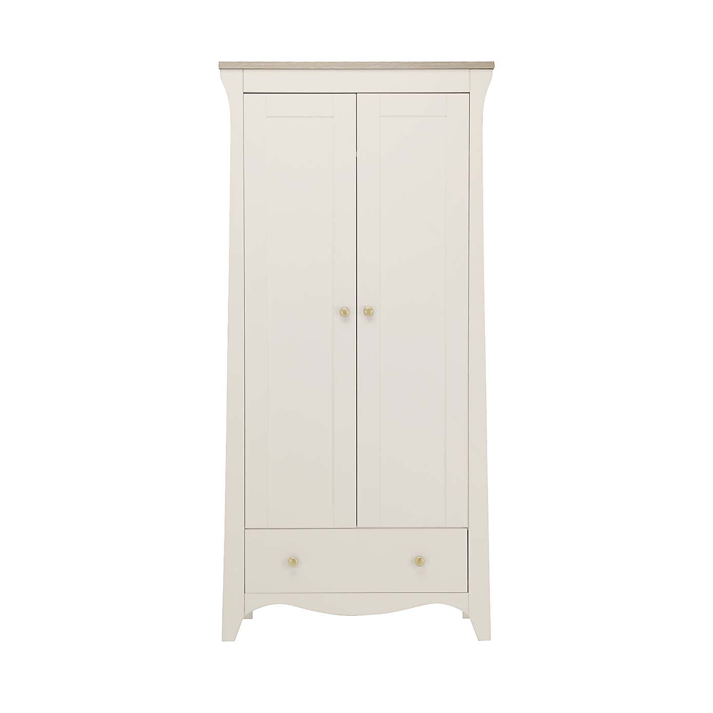 CuddleCo Clara 2 Door Wardrobe